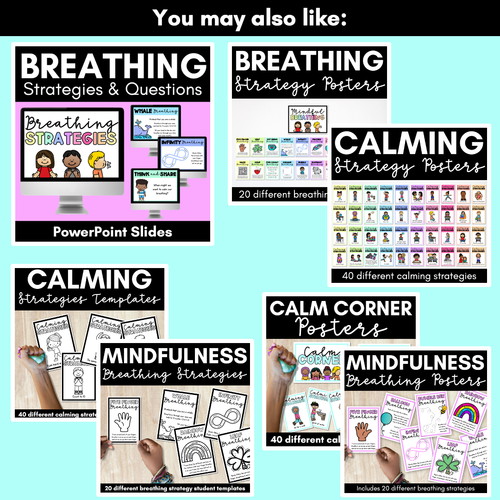 Resource preview 4 for Calming Strategies for Children - Mindfulness in the Classroom POWERPOINT