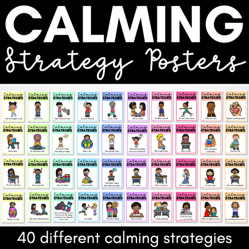 Resource preview 1 for RAINBOW Calm Corner Ideas - Mindfulness and Calming Strategies for Children