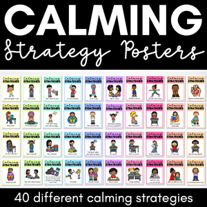 RAINBOW Calm Corner Ideas - Mindfulness and Calming Strategies for Children