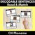1 for CH Phoneme Decodable Sentences - Read & Match