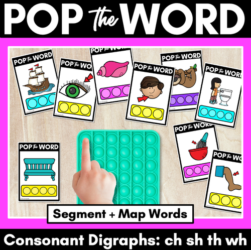 Resource preview 2 for Consonant Digraphs Poppit Bundle