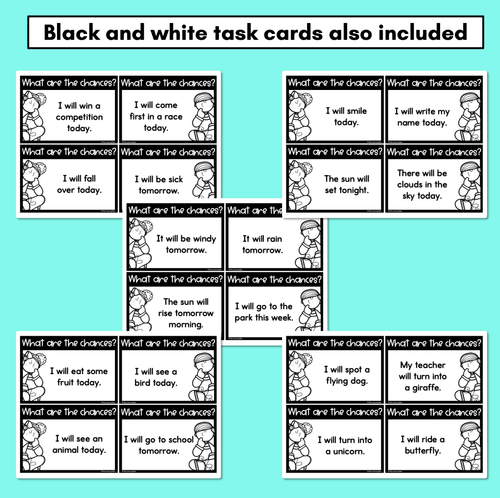 Resource preview 5 for Chance Scenarios - Probability Sorting Activity