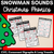 1 for Christmas Phonics - Snowman Sounds - CVC Words, Consonant Digraphs & Long Vowels