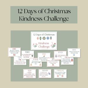 12 Days of Christmas Kindness Challenge