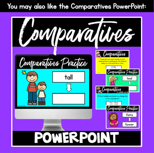 Resource preview 4 for Superlative Adjectives PowerPoint Slides