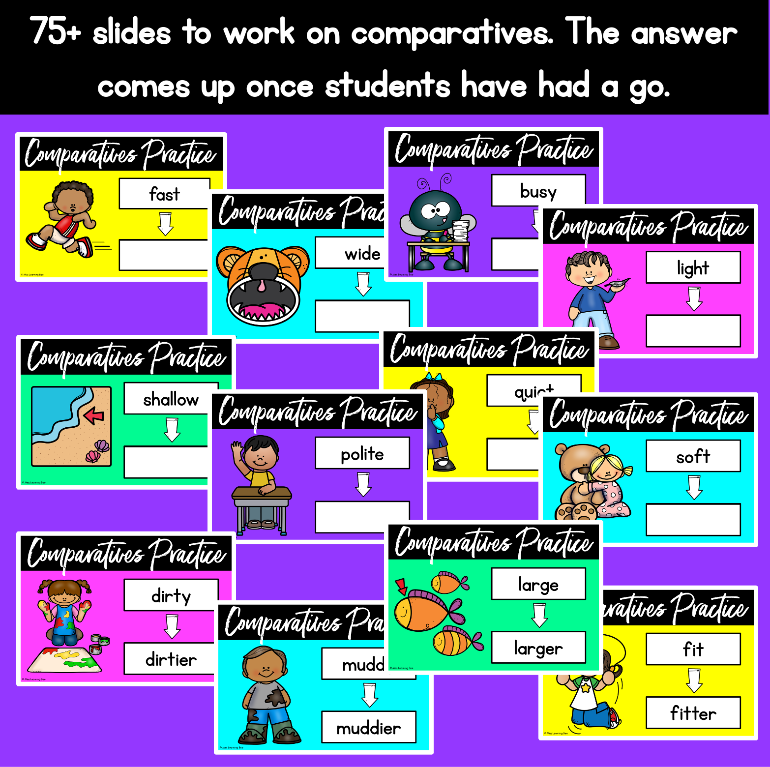Esl English Powerpoints Comparative And Superlative Adjectives