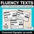 6 for Differentiated Decodable Fluency Texts - Consonant Digraphs Bundle