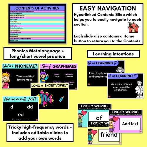 Resource preview 2 for Consonant Sound D PowerPoint - D DD ED
