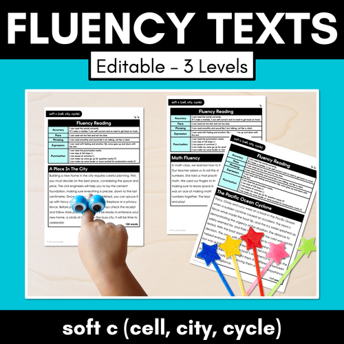 Resource preview 5 for Decodable Fluency Passages - Consonant Phonemes Bundle