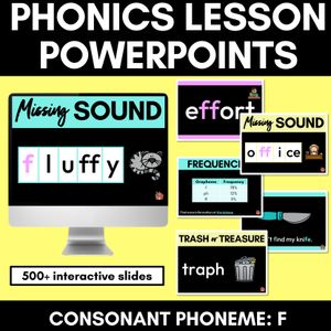 Consonant Sound F PowerPoint - F FF PH