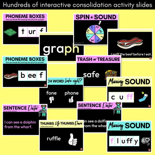 Resource preview 4 for Consonant Sound F PowerPoint - F FF PH