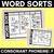 1 for CONSONANT PHONEME F WORD SORT