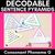 1 for CONSONANT PHONEME G WORDS - Decodable Sentence Pyramids - Phonics Fluency