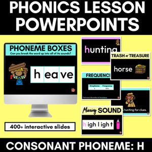 Consonant Sound H PowerPoint