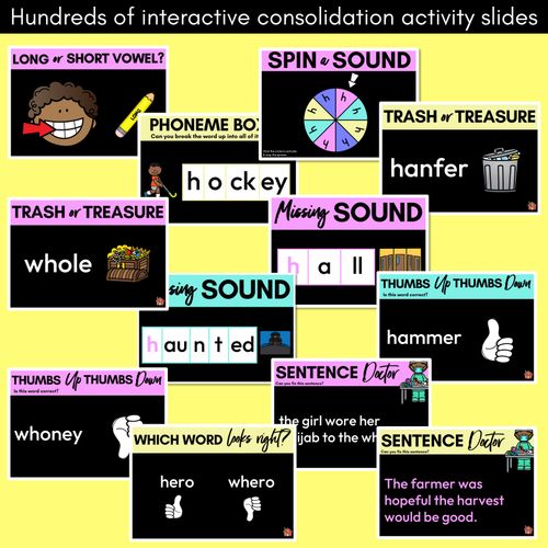 Resource preview 4 for Consonant Sound H PowerPoint