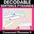 1 for CONSONANT PHONEME H WORDS - Decodable Sentence Pyramids - Phonics Fluency