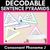 1 for CONSONANT PHONEME J WORDS - Decodable Sentence Pyramids - Phonics Fluency