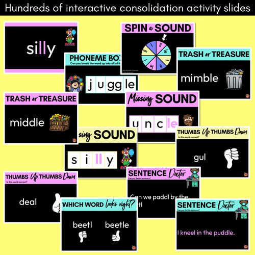Resource preview 4 for Consonant Sound L PowerPoint - L LL LE