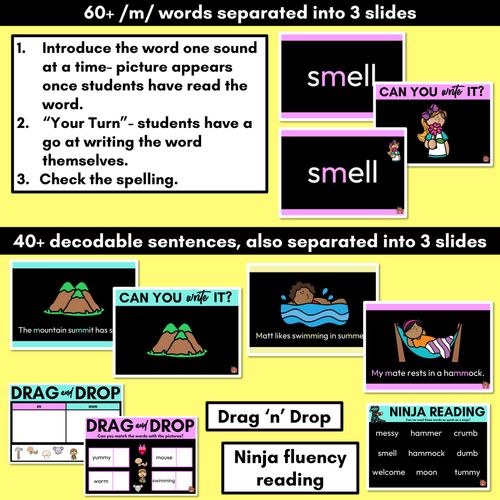 Resource preview 3 for Consonant Sound M PowerPoint - M MM