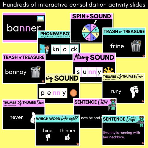 Resource preview 4 for Consonant Sound N PowerPoint - N NN KN