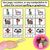 3 for Consonant Phoneme P Clip Cards - P, PP - Consonant Sounds Phonics Game