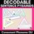 1 for CONSONANT PHONEME QU WORDS - Decodable Sentence Pyramids - Phonics Fluency