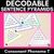 1 for CONSONANT PHONEME T WORDS - Decodable Sentence Pyramids - Phonics Fluency