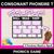 1 for CONSONANT PHONEME T, TT, ED PHONICS GAME - Roll It, Read It or Spell It, Keep It