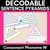1 for CONSONANT PHONEME W WORDS - Decodable Sentence Pyramids - Phonics Fluency