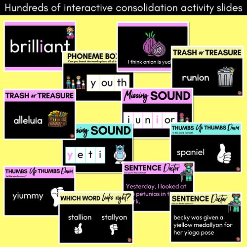 Resource preview 4 for Consonant Sound Y PowerPoint - Y, I