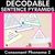 1 for CONSONANT PHONEME Z WORDS - Decodable Sentence Pyramids - Phonics Fluency