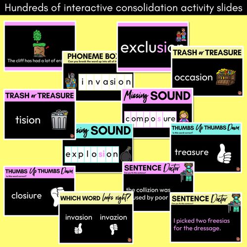 Resource preview 4 for Consonant Sound ZH PowerPoint - SI, S