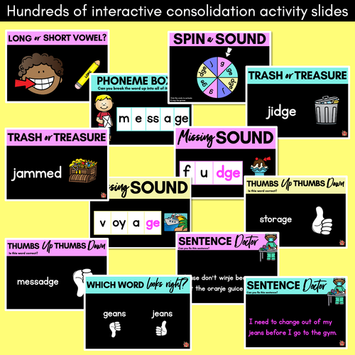 Resource preview 4 for Consonant Sound J PowerPoint - J G DGE GE