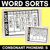 1 for CONSONANT PHONEME S WORD SORT