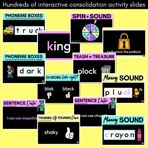 Resource preview 4 for Consonant Sound C PowerPoint - C K CK