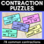 1 for CONTRACTIONS PUZZLES