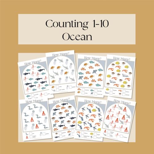 Resource preview 1 for Counting 0-10 Ocean