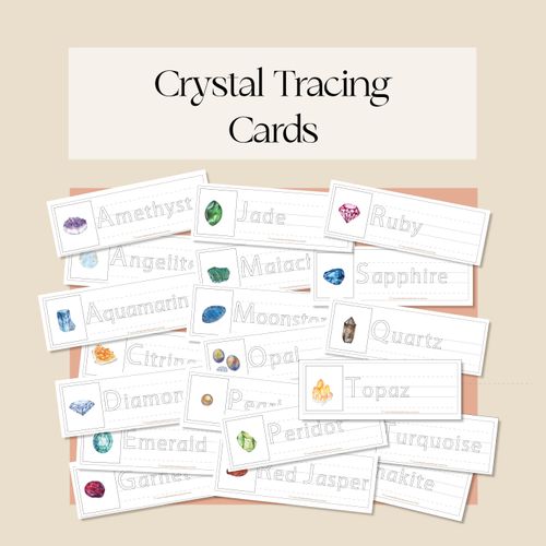 Resource preview 1 for Crystal Tracing Cards