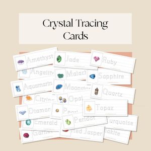 Crystal Tracing Cards