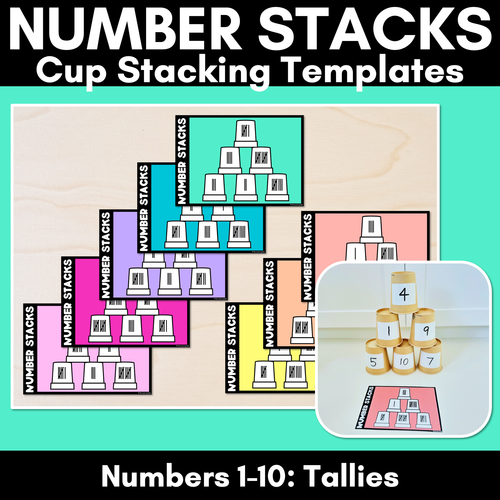 Resource preview 8 for Number Stacks 1-10 Bundle