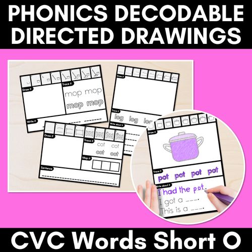 Resource preview 8 for Phonics Directed Drawings complete bundle