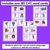 2 for CVC Word Clip Cards for beginning, middle and end sounds - Phonics Task Cards