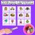 3 for CVC Word Clip Cards for beginning, middle and end sounds - Phonics Task Cards