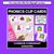 4 for CVC Word Clip Cards for beginning, middle and end sounds - Phonics Task Cards
