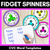 1 for CVC Word Games - Fidget Spinner Templates