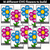 2 for CVC Words Phonics Game - BUILD A PHONICS FLOWER Kindergarten Literacy Center