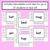 3 for READ THE ROOM - Decodable Words Phonics Activity - CVC Mixed Words