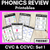 1 for CVC Worksheets FREEBIE - PHONICS REVIEW for Kindergarten Set 1