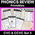 1 for CVC Worksheets - PHONICS REVIEW for Kindergarten Set 3