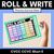 1 for ROLL & WRITE PHONICS ACTIVITY MATS - CVCC CCVC Short E words